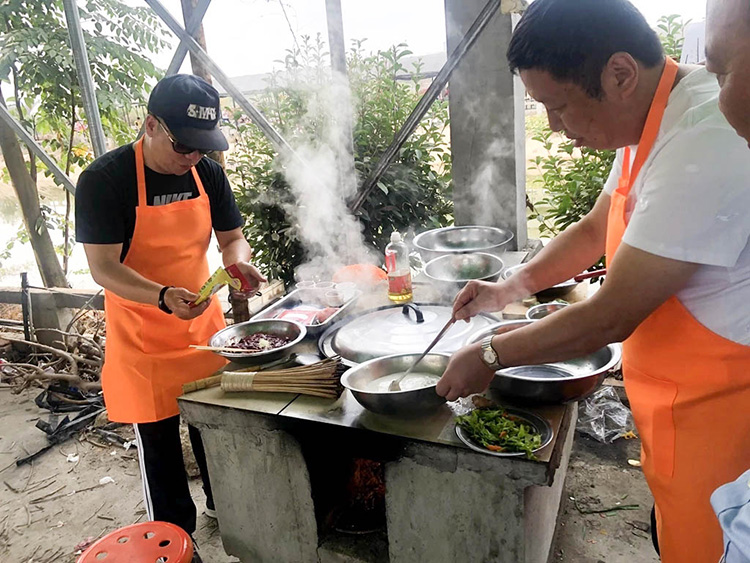 湖北省中醫(yī)院蔡甸景秀大地百果園藥膳大賽